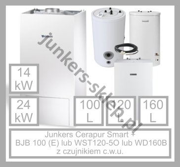 Junkers Cerapur Smart ZSB...-5C + zasobnik